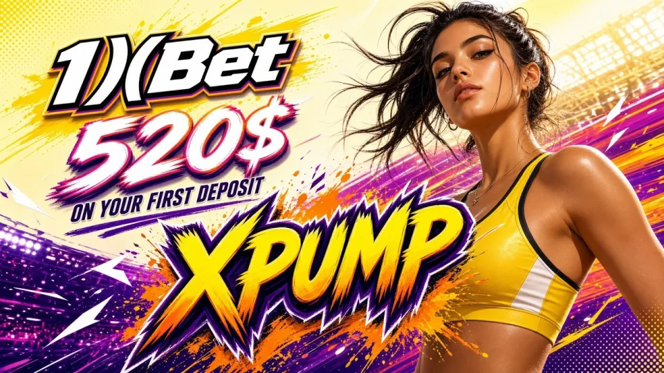 1XBET code, how to apply XPUMP at registration and in your account